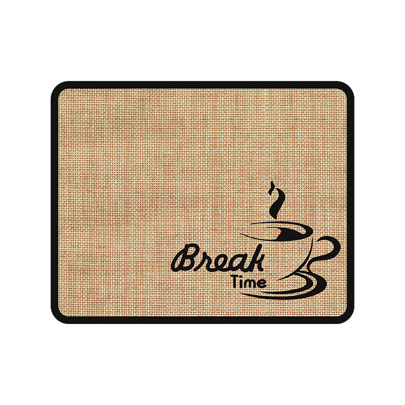 Coffee-Themed Kitchen Mat Kalsten