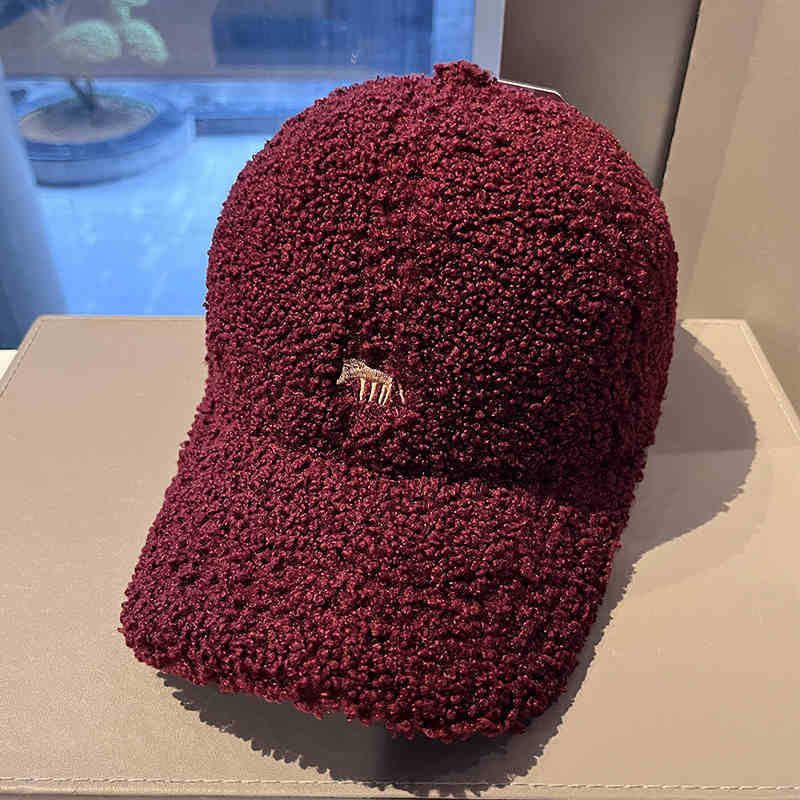 Women's Plush Textured Baseball Cap Kalsten