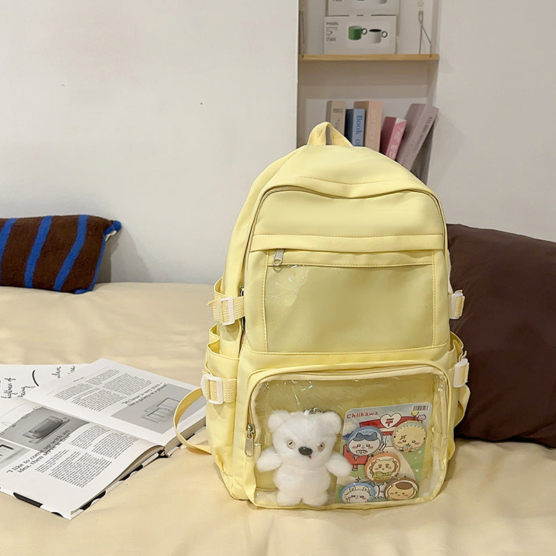 Clear Front Multi-Pocket Backpack Kalsten