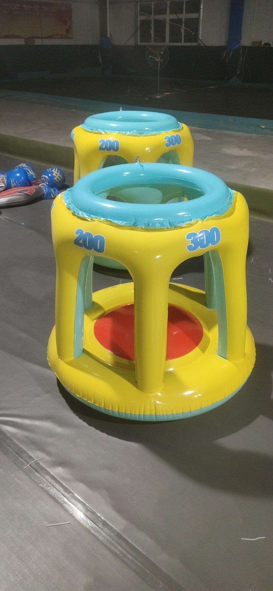 Women inflatable water play island Kalsten