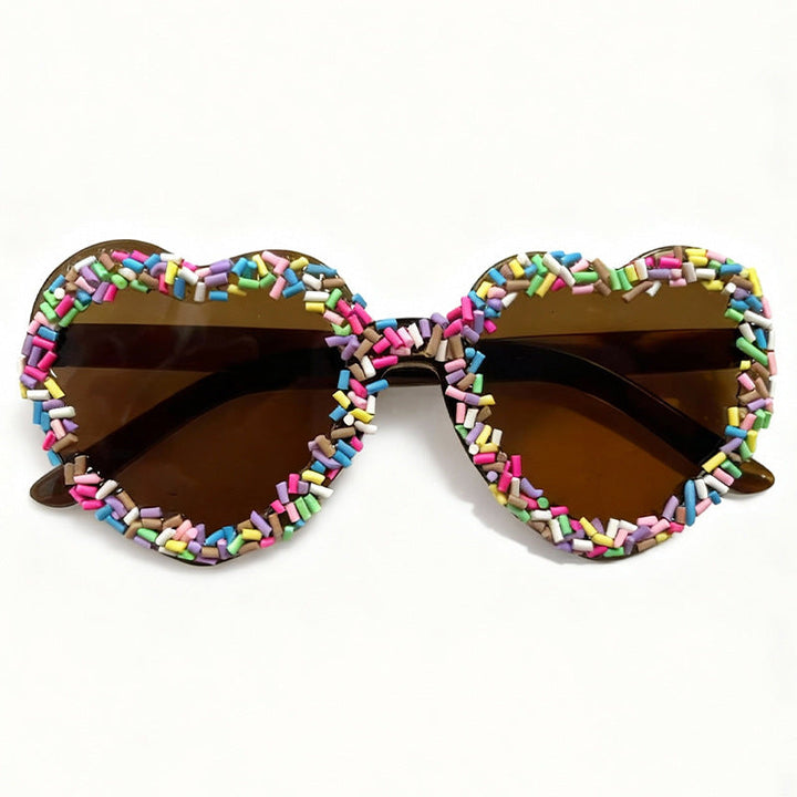 Fun and Colorful Heart-Shaped Sunglasses Kalsten