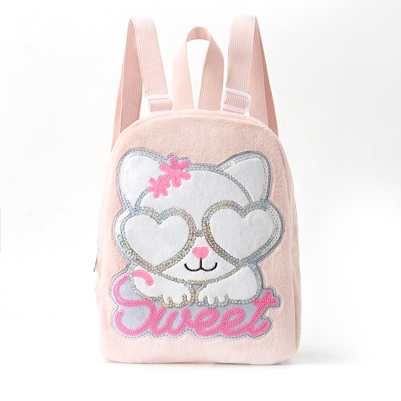 Plush backpack with animal design Kalsten
