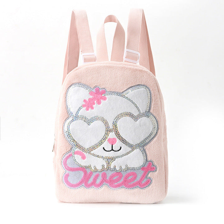 Plush backpack with animal design Kalsten