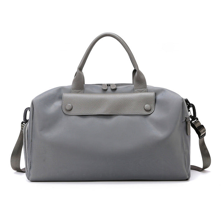 Stylish Leather-Like Travel Duffle