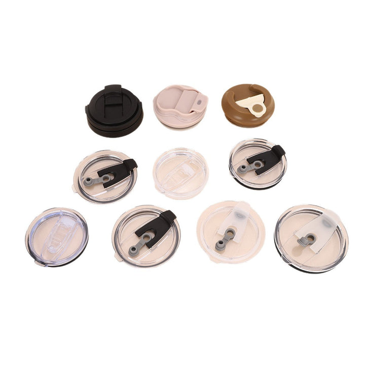 Spillproof Replacement Insulated Tumbler Lid With Silicone Gasket Flip Drinking Cover
