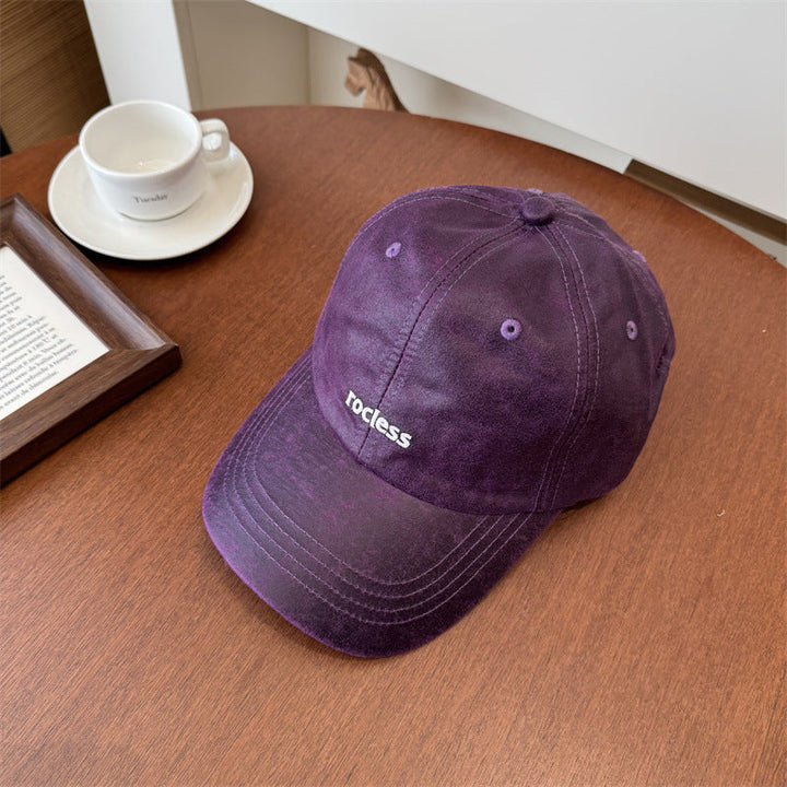 Unisex Vintage-Inspired Distressed Baseball Cap Kalsten