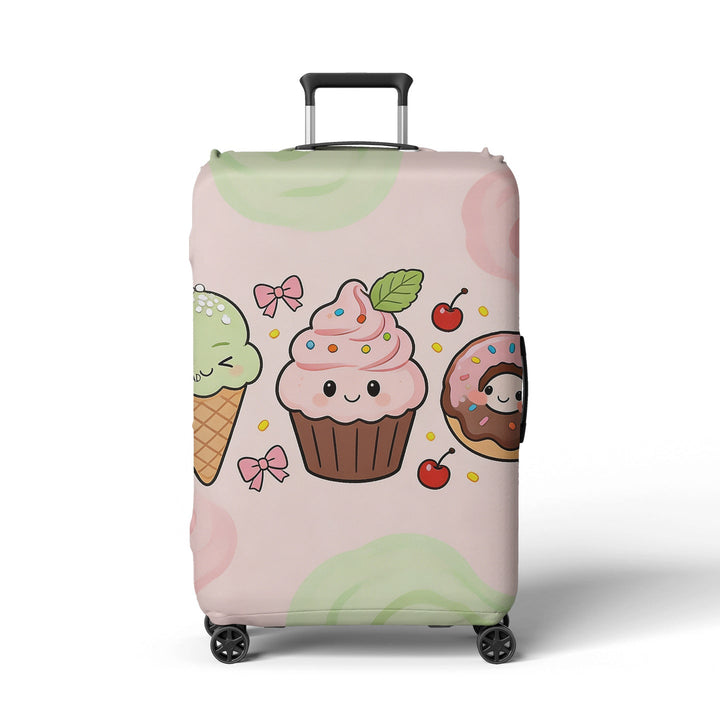 Women's suitcase cover with playful space design Kalsten