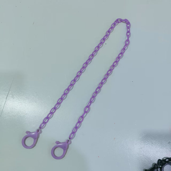 Fashionable Glasses Holder Chain Made of Transparent Material Kalsten