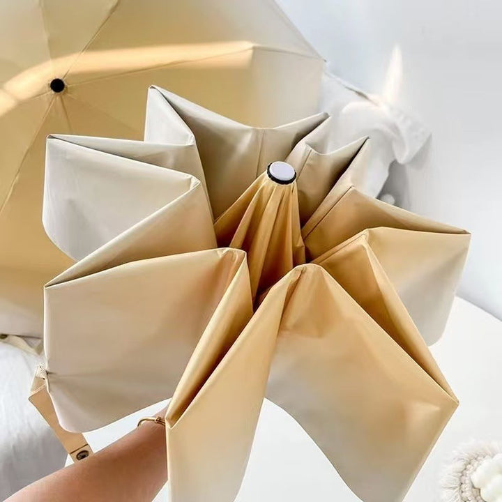 Ladies Folding Umbrella with Practical Double Folding Technique Kalsten