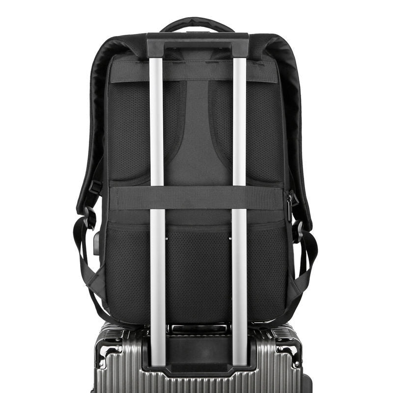 Multifunctional backpack with ergonomic design and intelligent compartment system Kalsten