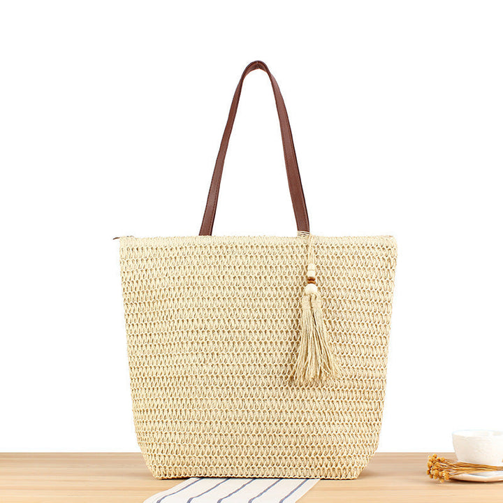 Handcrafted Beach Bag with Adjustable Straps Kalsten