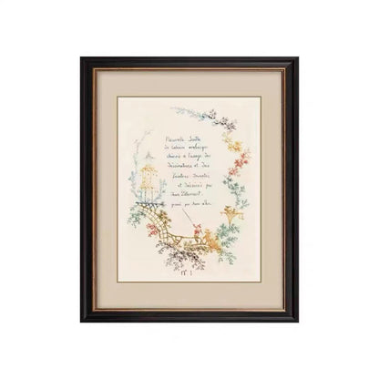 Vintage Flower Rich Jewelry Art Print