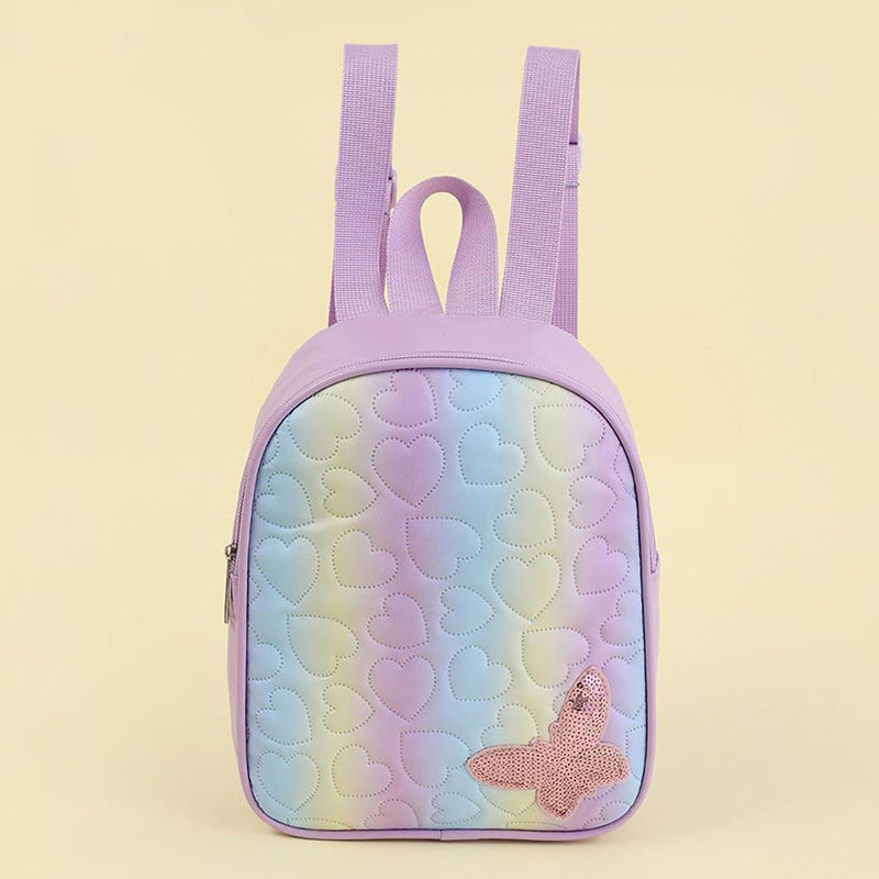 Mini backpack with heart pattern Kalsten