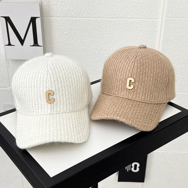 Women's Cozy Knitted Baseball Cap Kalsten