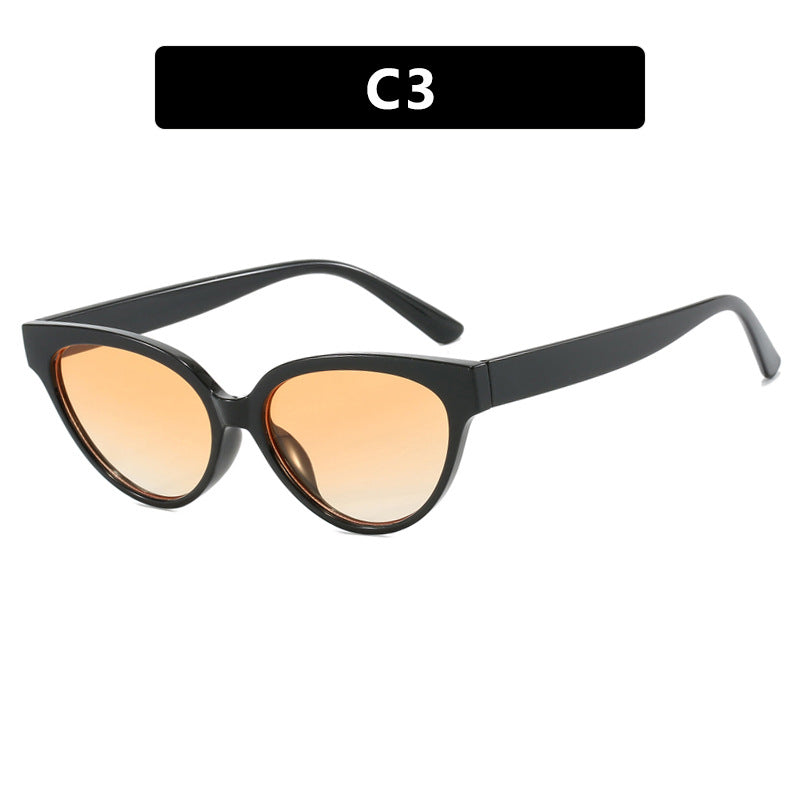Ladies Cat-Eye Sunglasses with Luxurious Pattern and UV Protection Kalsten
