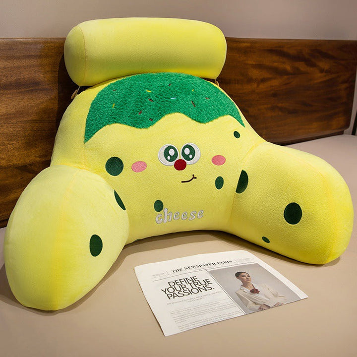 Plush pillow with cheese design Kalsten