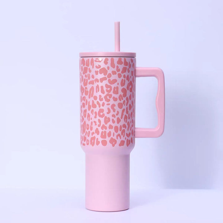 Ladies drinking cup with unique leopard pattern Kalsten
