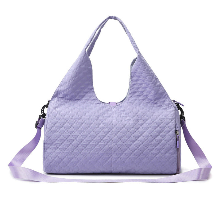 Quilted Multi-Functional Gym Bag