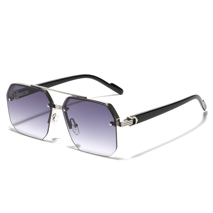 Ladies hexagonal sunglasses with elegant metal frame Kalsten
