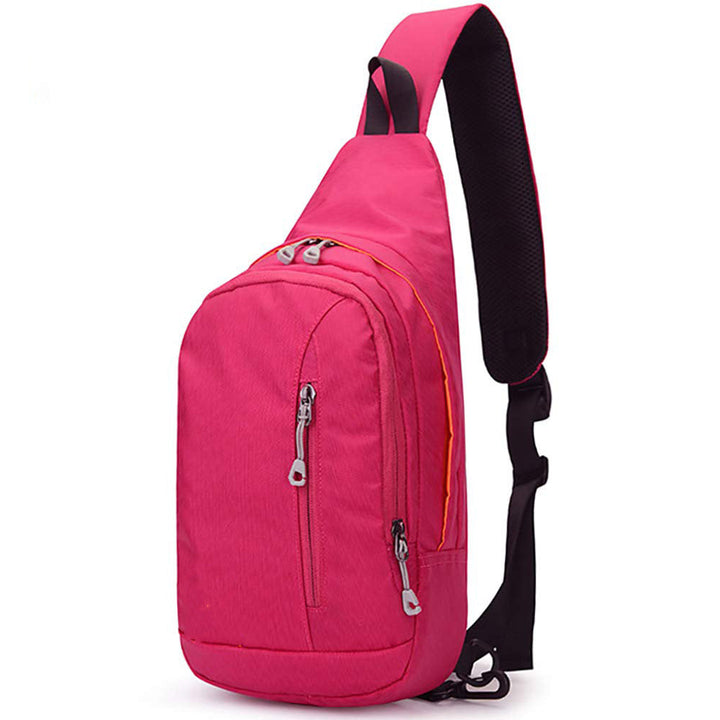 Unisex sling backpack with reflective elements and multiple compartments Kalsten