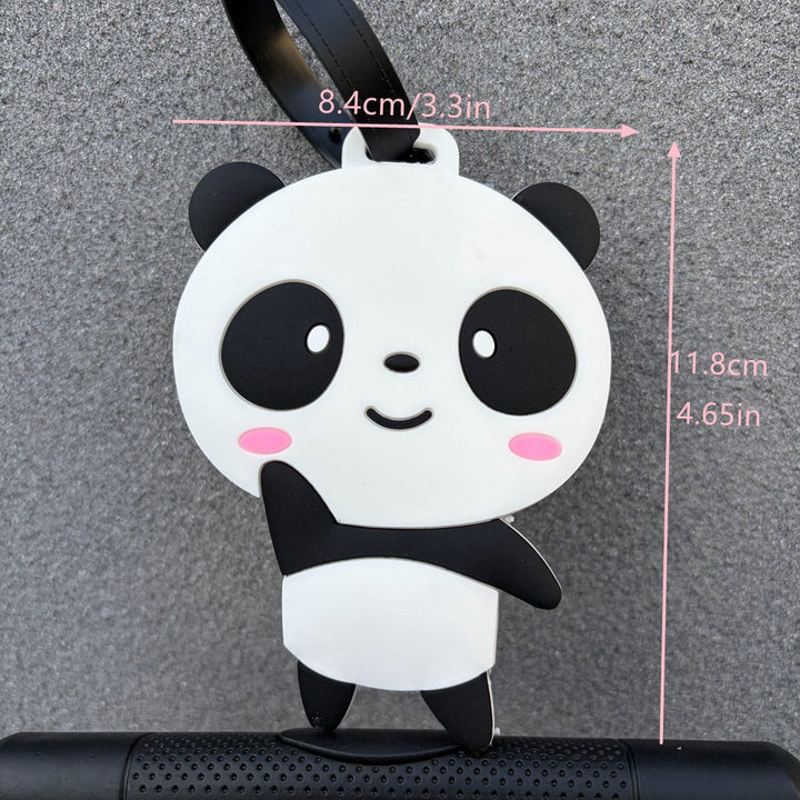 Panda-Themed Luggage Identifier Kalsten