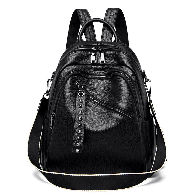 Stylish and Versatile Leather Backpack Kalsten