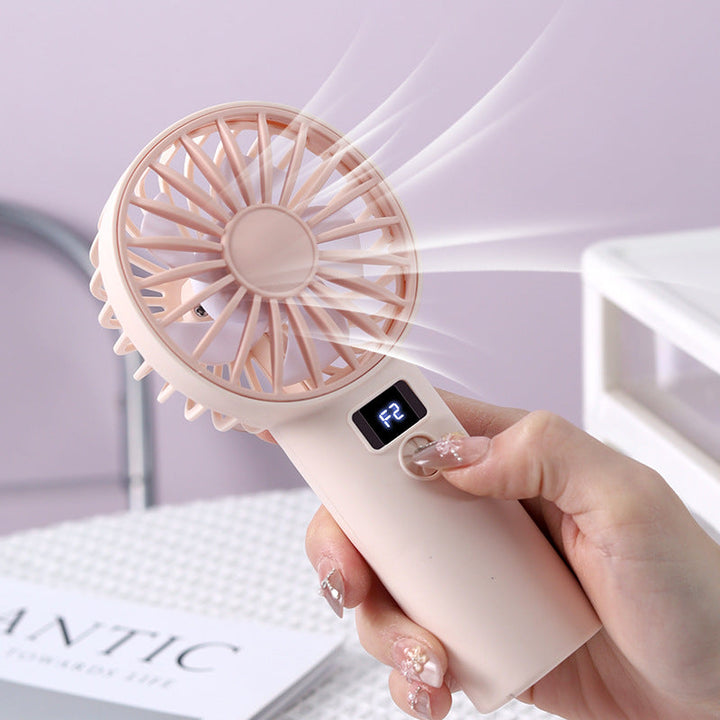 Unisex Handheld Fan with Adjustable Speed Kalsten