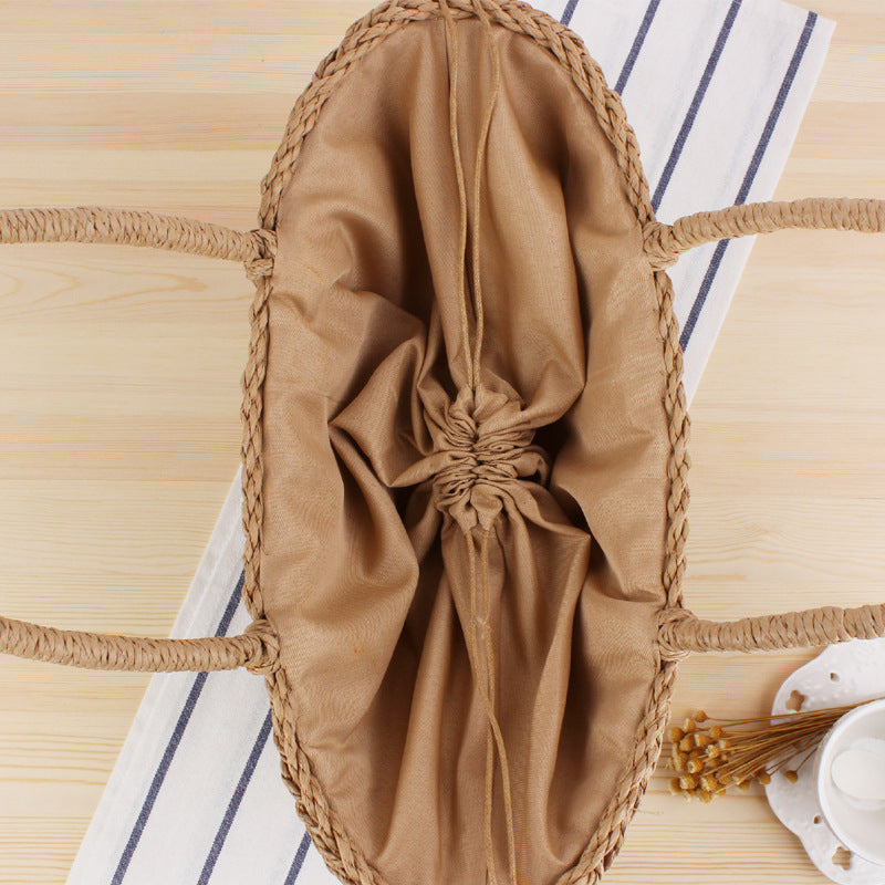 Handbag Made of High-Quality Braided Biomaterial Kalsten