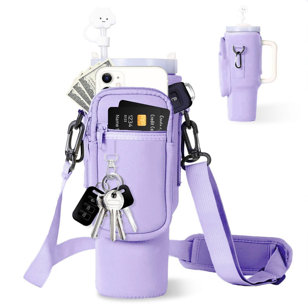 Ladies Multifunctional Phone Bag with Drink Holder Kalsten