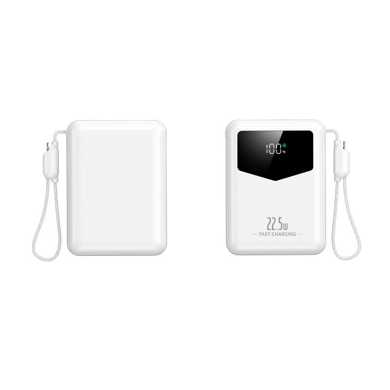 Portable power bank with ultra-modern fast charging function and LED display Kalsten
