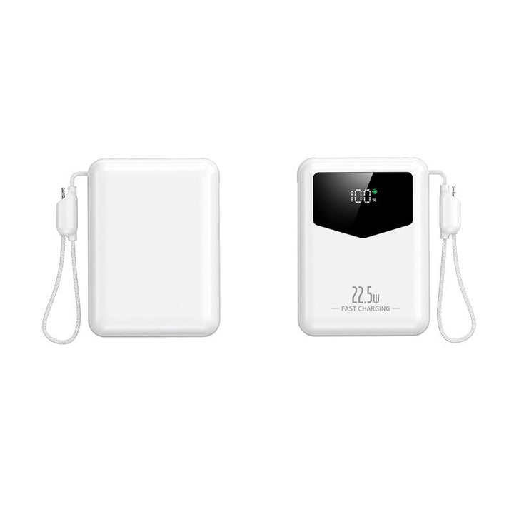 Portable power bank with ultra-modern fast charging function and LED display Kalsten