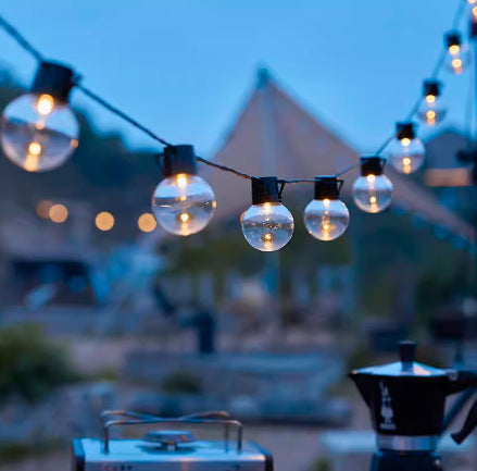 Outdoor Solar Star And Globe String Lights With Waterproof Copper Wire Kalsten