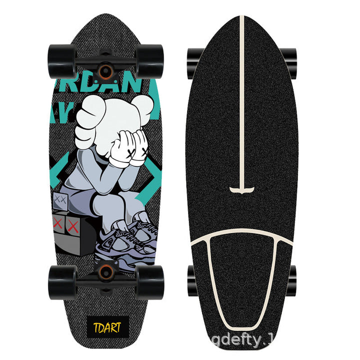 Artistic Lion Design Skateboard Kalsten