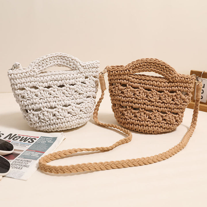 Handcrafted macrame shoulder bag with unique design Kalsten