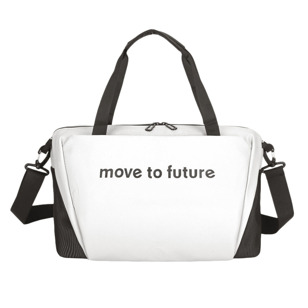 Sporty shoulder bag with innovative carrying system Kalsten