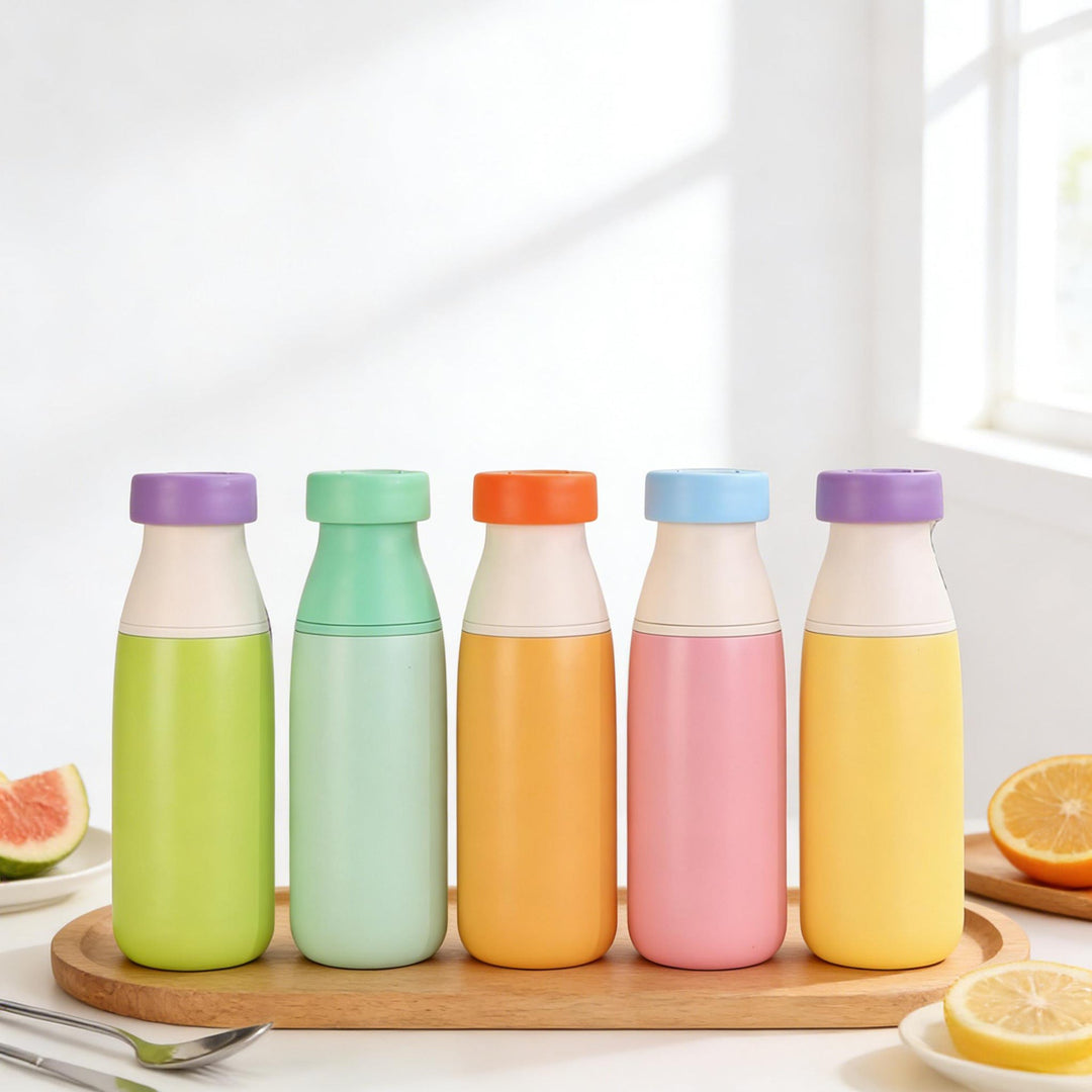 Ladies Insulated Sports Water Bottle with practical carrying strap Kalsten