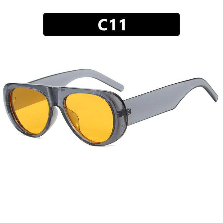 Women's fashionable sunglasses with futuristic design and polarized lenses Kalsten