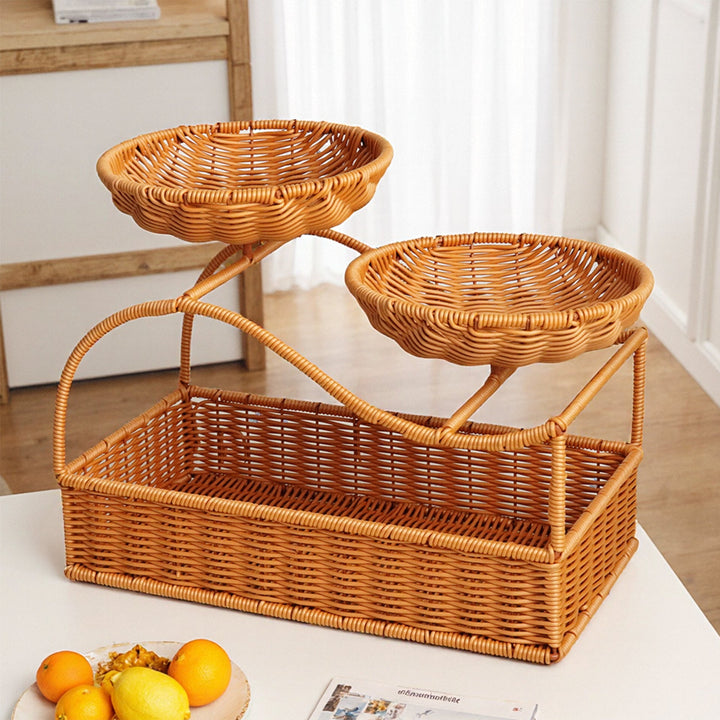 Ladies' Fruit and Vegetable Basket on High Shelf Kalsten