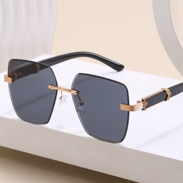 Ladies luxury sunglasses with unique frame and elegant accents Kalsten