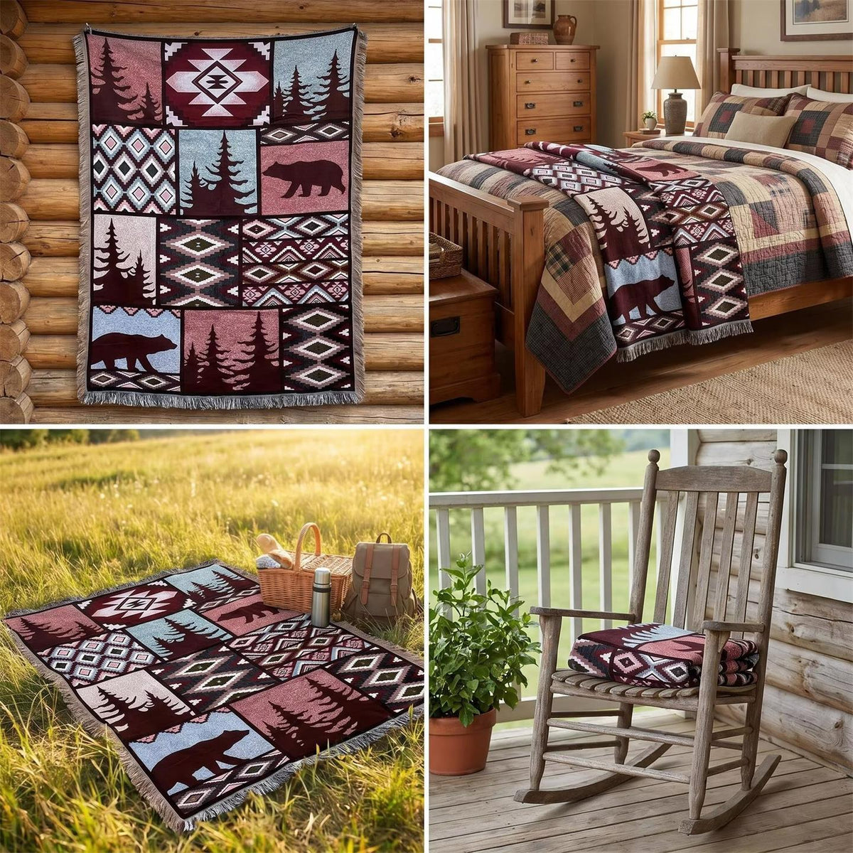 Decorative Throw Blanket