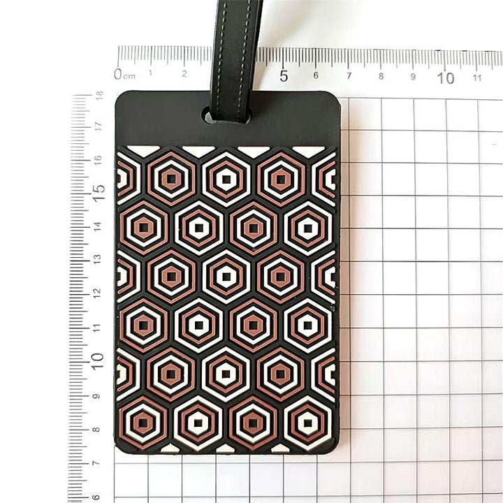 Unisex luggage tag in creative Tetris design Kalsten