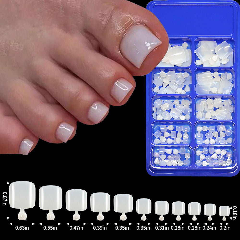 Premium Soft Gel Toenail Tips Set Kalsten
