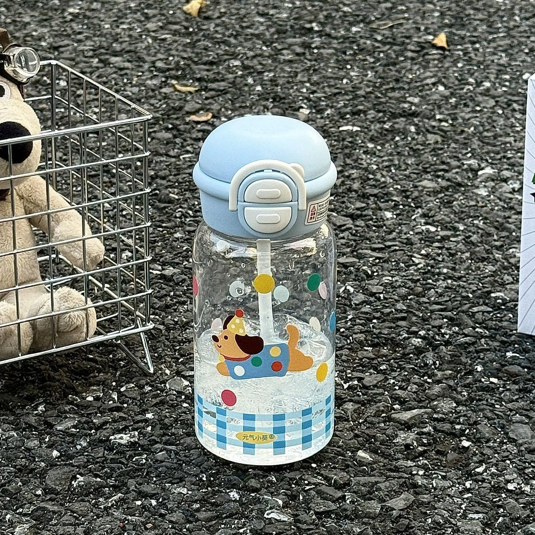 Ladies child-friendly drinking bottle with funny dog design Kalsten
