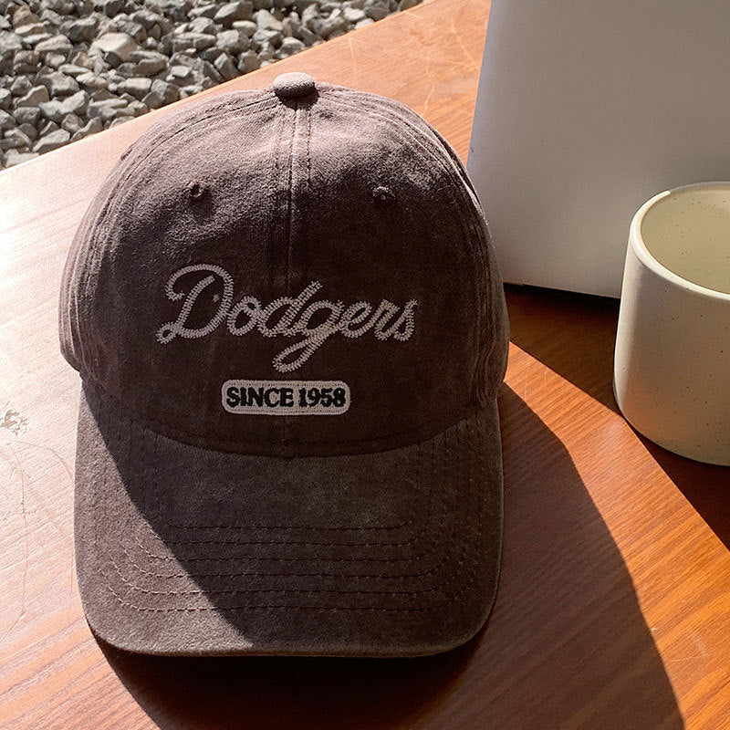 Women's Vintage-Inspired Cotton Baseball Cap Kalsten