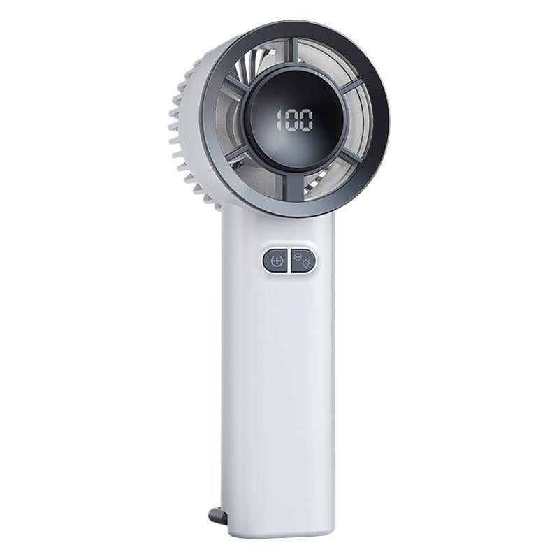 Women Portable Hand Fan with Digital Display Kalsten
