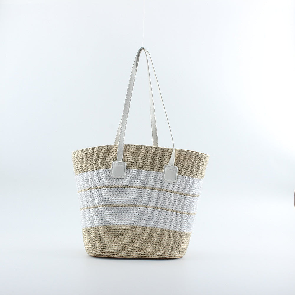 Beach bag in modern striped look Kalsten