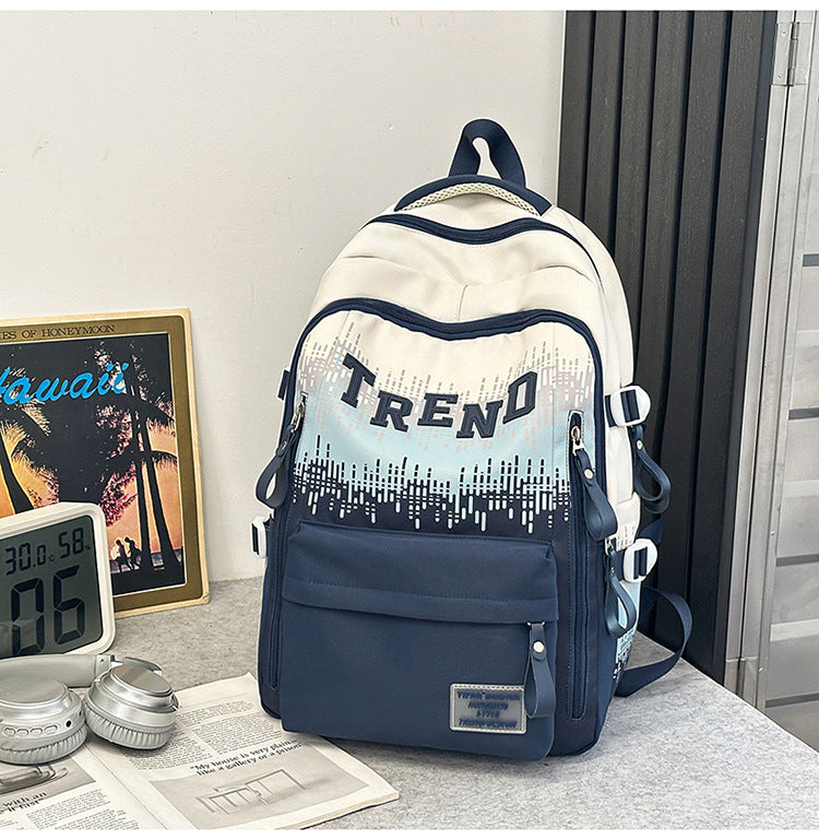 Trendy Urban School Backpack