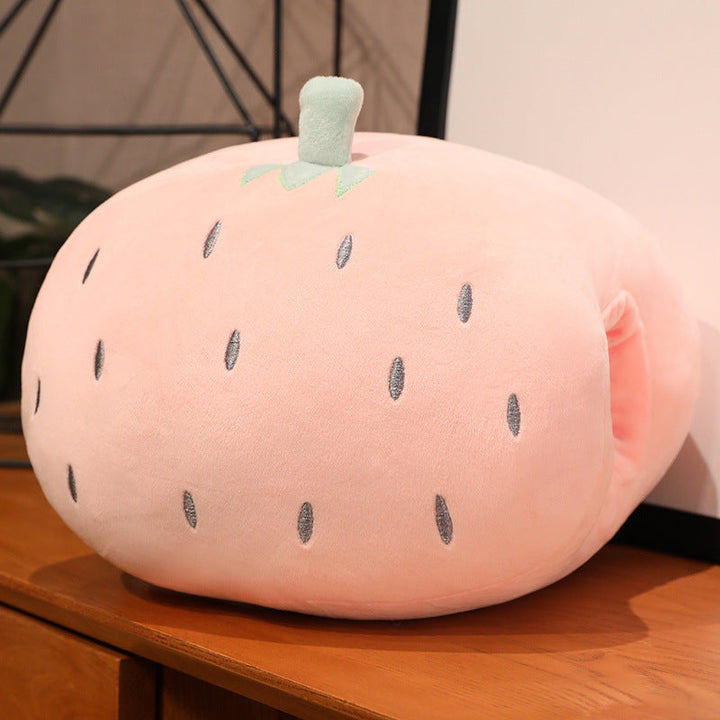 Plush pillow with cactus motif Kalsten