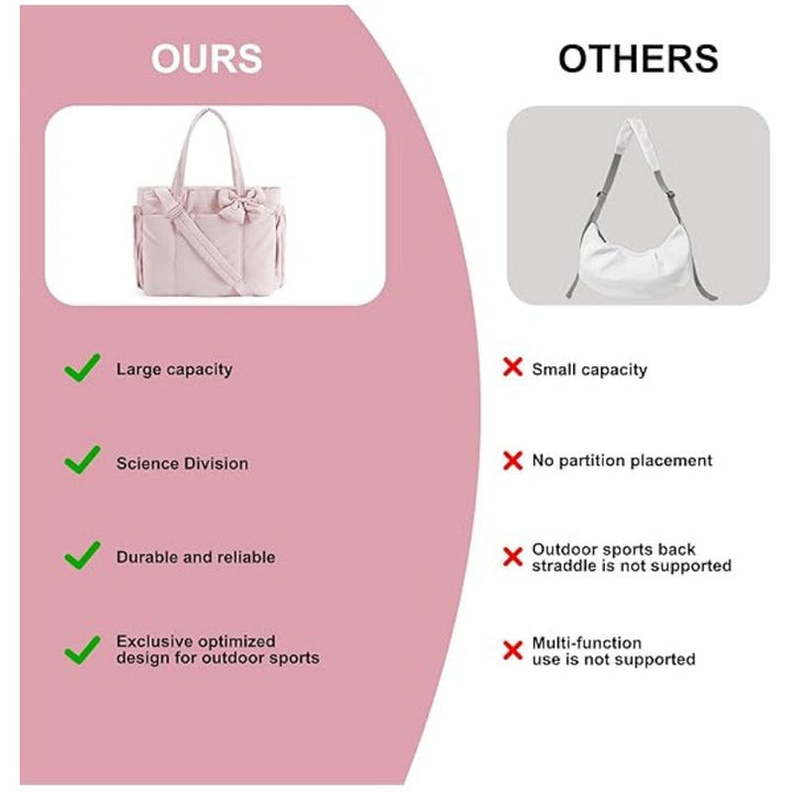 Comfortable handbag with playful design Kalsten