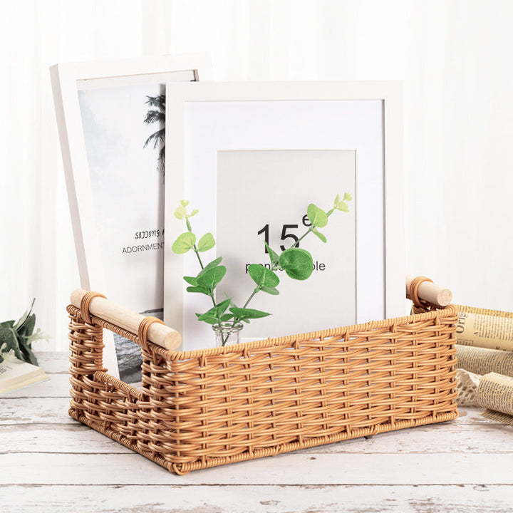Women Decorative Storage Basket with Practical Handles Kalsten